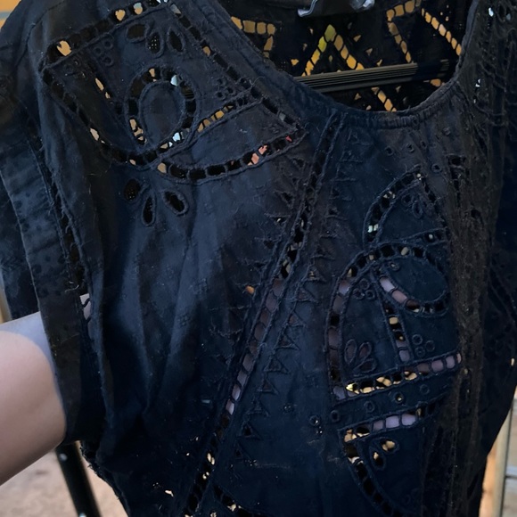 Vanessa Virginia Anthropologie Cutout Embroidered Dress - Picture 8 of 12